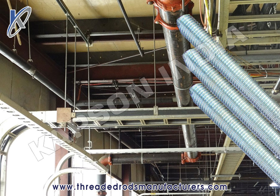 Strut Support Systems Threaded Rods, Thread Bars for Strut Support